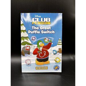 The Great Puffle Switch 4 Disney Club Penguin Pick Your Path Paperback Book GOOD
